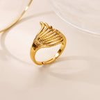 The Sculpted trio (3 rings)