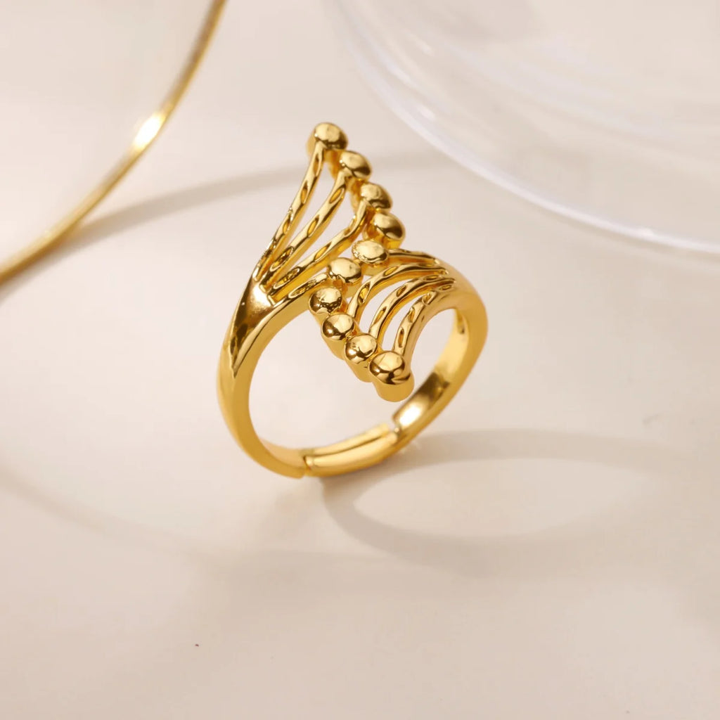 The Sculpted trio (3 rings)
